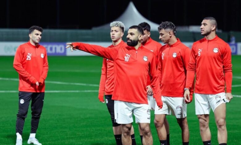 تدريب منتخب مصر