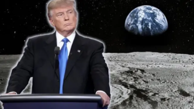 ترامب إعادة البشر إلى القمر 1766093185 0