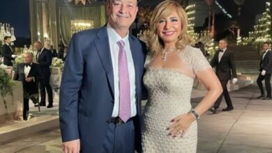 عمرو أديب ولميس الحديدى