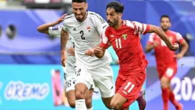 مشاهدة مباراة العراق والأردن