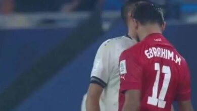 نطح لاعب العراق بأسلوب زيدان يثير جدلاً في كأس العرب