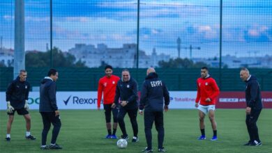 تحت الأمطار.. منتخب مصر يتدرب على ركلات الجزاء استعدادا لمواجهة السنغال