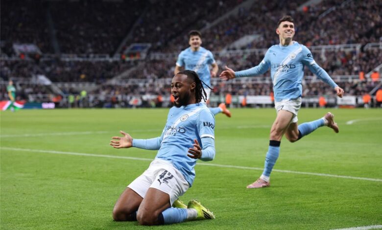 فيديو | مانشستر سيتي يضع قدمًا في نهائي كأس كاراباو بثنائية أمام نيوكاسل