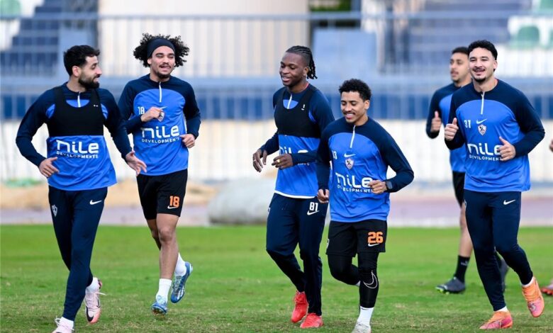 مران الزمالك | تخفيف الحمل البدني.. وانتظام الجزيري استعدادًا لـ المصري