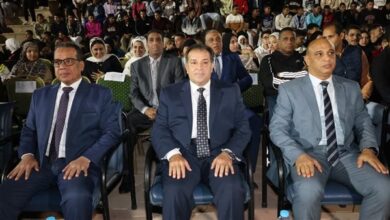 مناظرة 615 حالة بقافلة جامعة قنا الطبية بقرية جراجوس في قوص