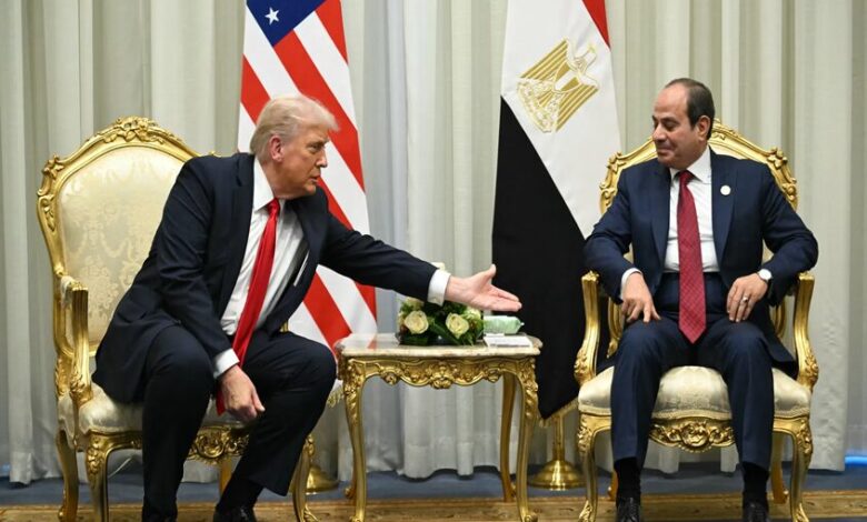 الرئيس الأمريكي، ترمب، السيسي، مصر، إثيوبيا، سد النهضة، نهر النيل، الوساطة الأميركية، السودان، السلام الإقليمي