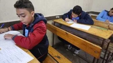 امتحانات الصف الثالث الابتدائي