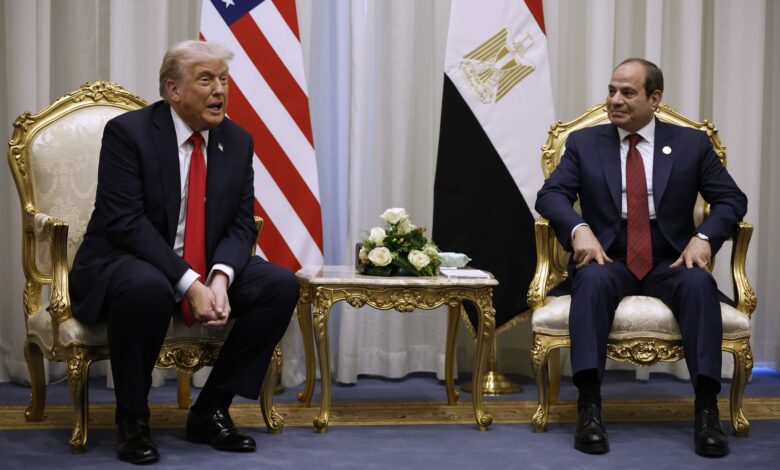 ترامب والسيسي