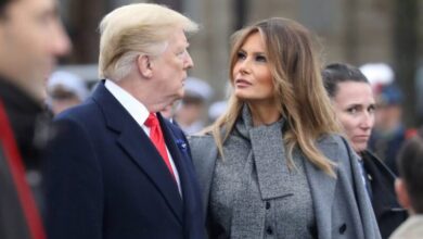 ترامب وزوجته