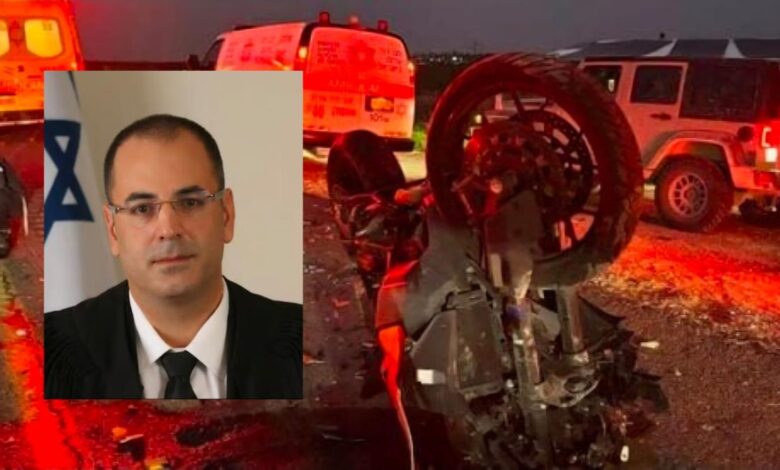 وفاة رئيس محكمة بئر السبع