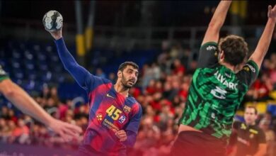 سيف الدرع يتوج مع برشلونة بلقب كأس إسبانيا لكرة اليد