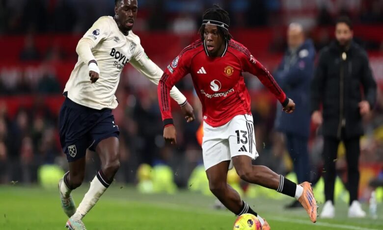 مباراة مانشستر يونايتد ووست هام