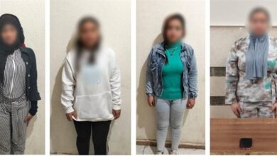 سقوط 4 سيدات يمارسن الأعمال المنافية للآداب من خلال تطبيق إلكتروني