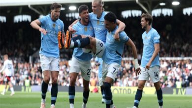 القنوات الناقلة لمباراة مانشستر سيتي ضد فولام