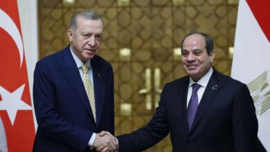 الرئيس السيسي ونظيره التركي 1770207539 0