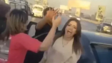 الفيديو الفاضح بطريق المحور