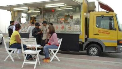 ترخيص وحدة طعام متنقلة