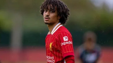 كريم أحمد لاعب ليفربول