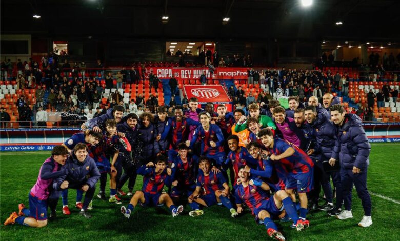 بمشاركة حمزة عبد الكريم .. برشلونة تحت 19 عامًا يهزم ديبورتيفو لاكورونيا ويبلغ نهائي كأس إسبانيا للشباب