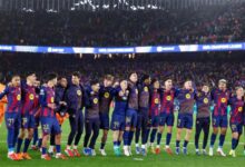 رجل مباراة برشلونة ونيوكاسل في دوري أبطال أوروبا
