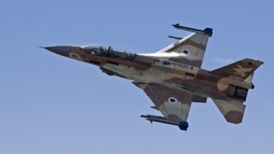 إسقاط طائرة إف-16 إسرائيلية في سماء إيران