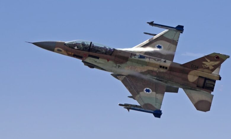 إسقاط طائرة إف-16 إسرائيلية في سماء إيران