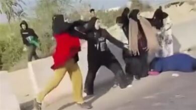 مشاجرة فتيات