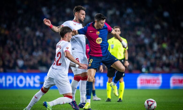 برشلونة ضد إشبيلية