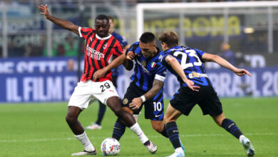 Youssouf Fofana Lautaro Martinez Inter Milan