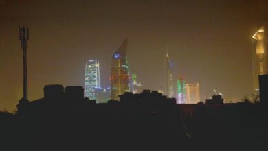 انقطاع الكهرباء في الكويت