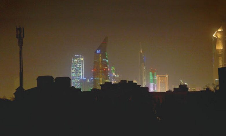 انقطاع الكهرباء في الكويت