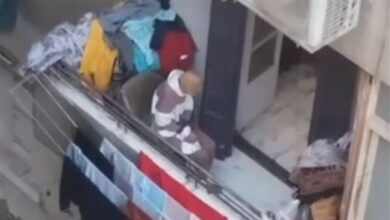 تقييد مسن بدار مسنين