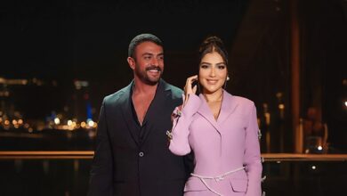 أحمد العوضي ومي عمر
