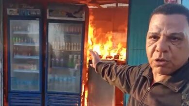 إحراق الكشك